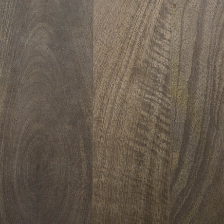Darwin Brown Solid Wood Gold Metal Base 4 Cabinet Door Sideboard by Mercana at Eve Furniture