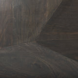 Darwin Dark Brown Wood 2 Door Accent Cabinet by Mercana at Eve Furniture