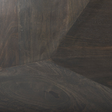 Darwin Dark Brown Wood 2 Door Accent Cabinet by Mercana at Eve Furniture