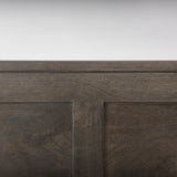 Darwin Dark Brown Wood 2 Door Accent Cabinet by Mercana at Eve Furniture