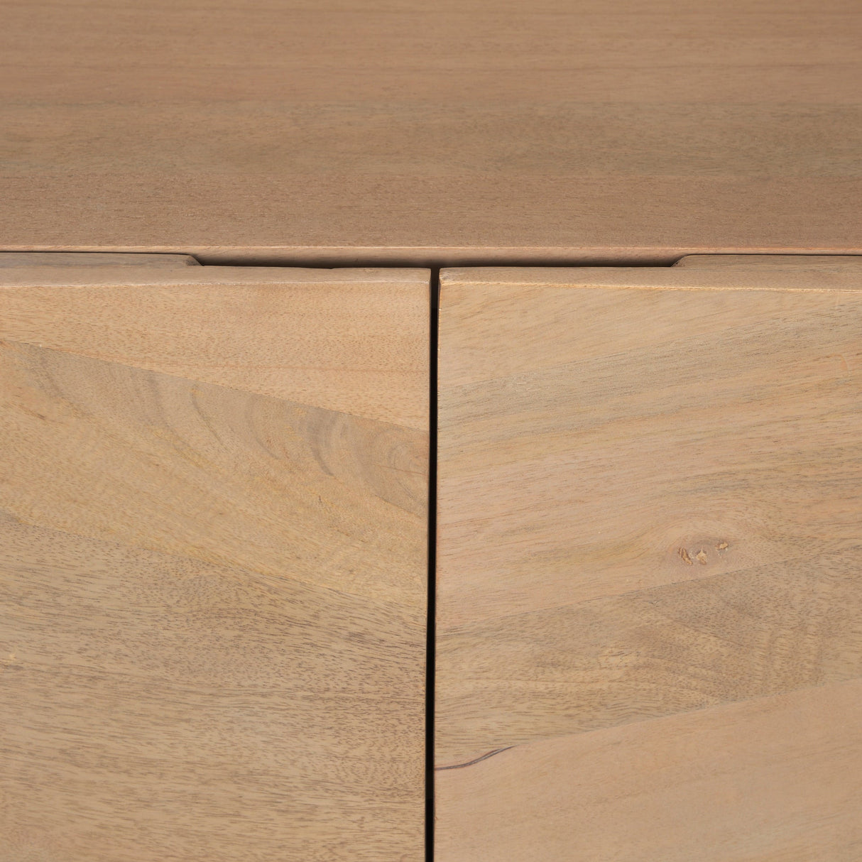 Darwin Light Brown Wooden 2 Door w/ 2 Shelves Accent Cabinet by Mercana at Eve Furniture