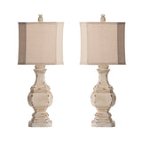 Daryl Beige Table Lamp (Set of 2) by Crestview at Eve Furniture