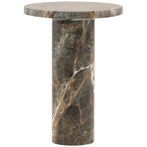 Daryna Side Table, Green by Dovetail at Eve Furniture