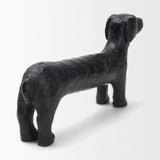 Dash Long Black Metal Dachshund Dog Object by Mercana at Eve Furniture