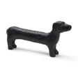 Dash Long Black Metal Dachshund Dog Object by Mercana at Eve Furniture