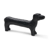 Dash Long Black Metal Dachshund Dog Object by Mercana at Eve Furniture