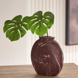 Dashner Red/White Vase by Ashley at Eve Furniture