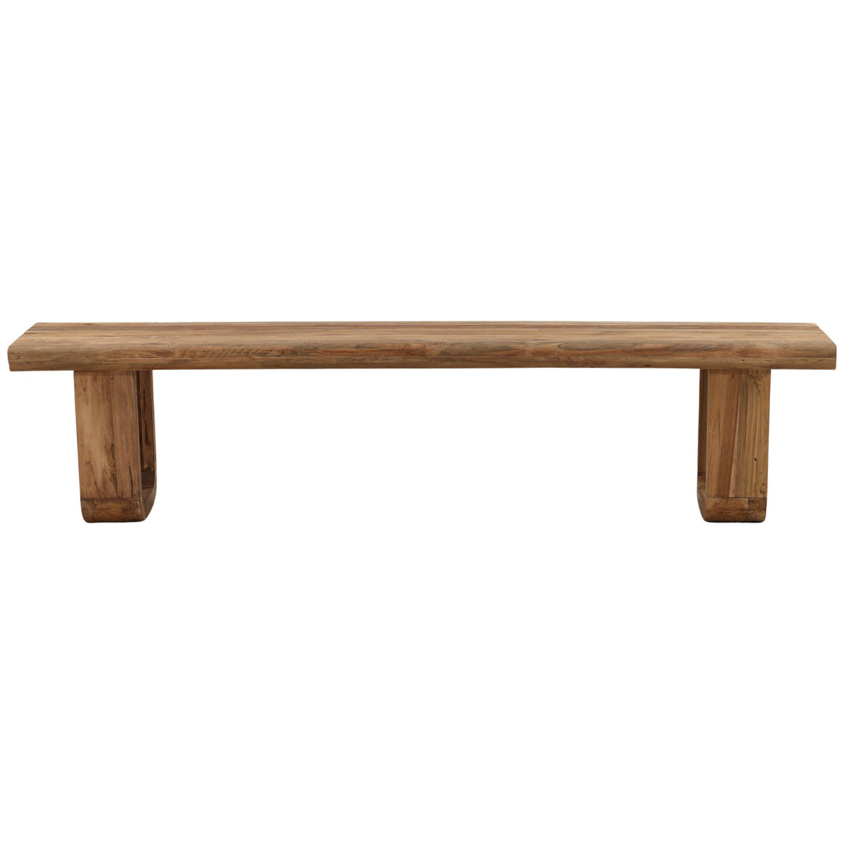 Daven Outdoor Dining Bench, Natural by Dovetail at Eve Furniture