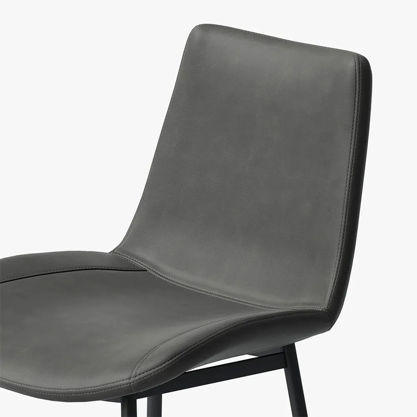 Davenport Grey Upholstered Barstool