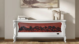 Davenport White Modern TV Stand by New Era Furniture US at Eve Furniture
