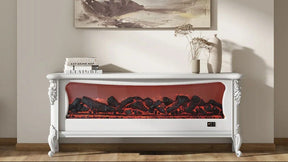 Davenport White Modern TV Stand by New Era Innovations at Eve Furniture