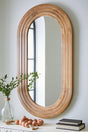 Daverly Brown Accent Mirror by Ashley at Eve Furniture