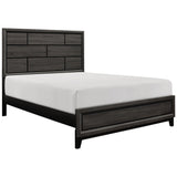 Davi Gray California King Panel Bed by Homelegance at Eve Furniture