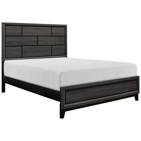 Davi Gray California King Panel Bed by Homelegance at Eve Furniture