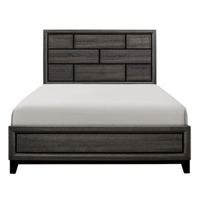 Davi Gray California King Panel Bed by Homelegance at Eve Furniture