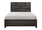 Davi Gray Full Panel Bed by Homelegance at Eve Furniture