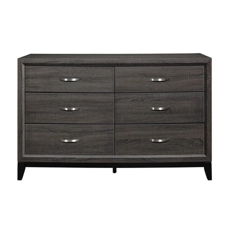 Davi Gray Panel Bedroom Set by Homelegance at Eve Furniture