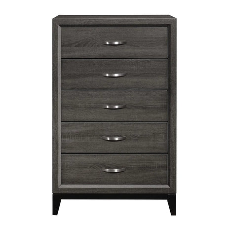 Davi Gray Panel Youth Bedroom Set by Homelegance at Eve Furniture