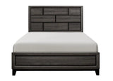Davi Gray Queen Panel Bed by Homelegance at Eve Furniture