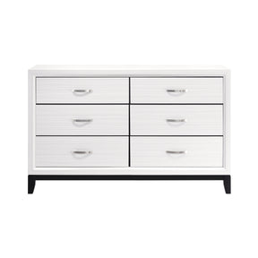 Davi White Dresser by Homelegance at Eve Furniture