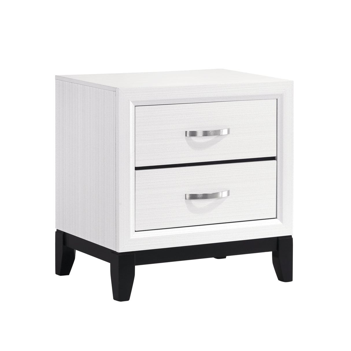 Davi White Nightstand by Homelegance at Eve Furniture