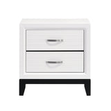 Davi White Panel Bedroom Set by Homelegance at Eve Furniture