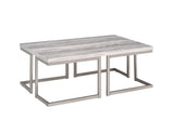 David 3-Piece Set (Cocktail & 2 End Tables) by Steve Silver at Eve Furniture