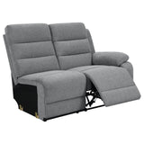 David Smoke Upholstered Reclining Sectional Sofa by Coaster at Eve Furniture