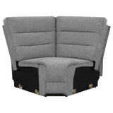 David Smoke Upholstered Reclining Sectional Sofa by Coaster at Eve Furniture