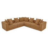 Davie Golden Yellow Classic L Modular Sectional by Moe's Home at Eve Furniture