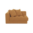 Davie Golden Yellow Left Arm Facing Chair by Moe's Home at Eve Furniture