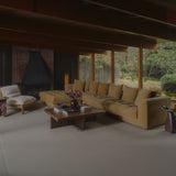 Davie Golden Yellow Lounge Modular Sectional by MOES at Eve Furniture