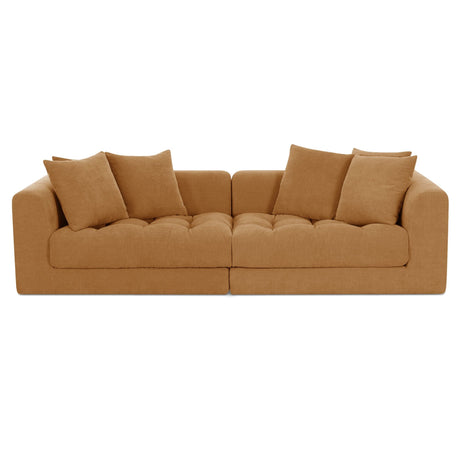 Davie Golden Yellow Modular Sofa by MOES at Eve Furniture