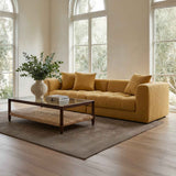 Davie Golden Yellow Modular Sofa by Moe's Home at Eve Furniture