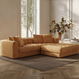 Davie Golden Yellow Nook Modular Sectional by Moe's Home at Eve Furniture