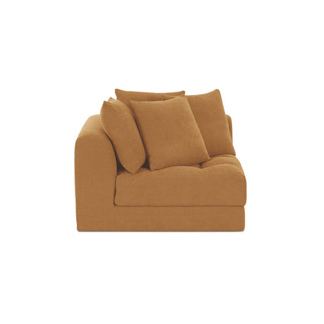 Davie Golden Yellow Right Arm Facing Chair by MOES at Eve Furniture