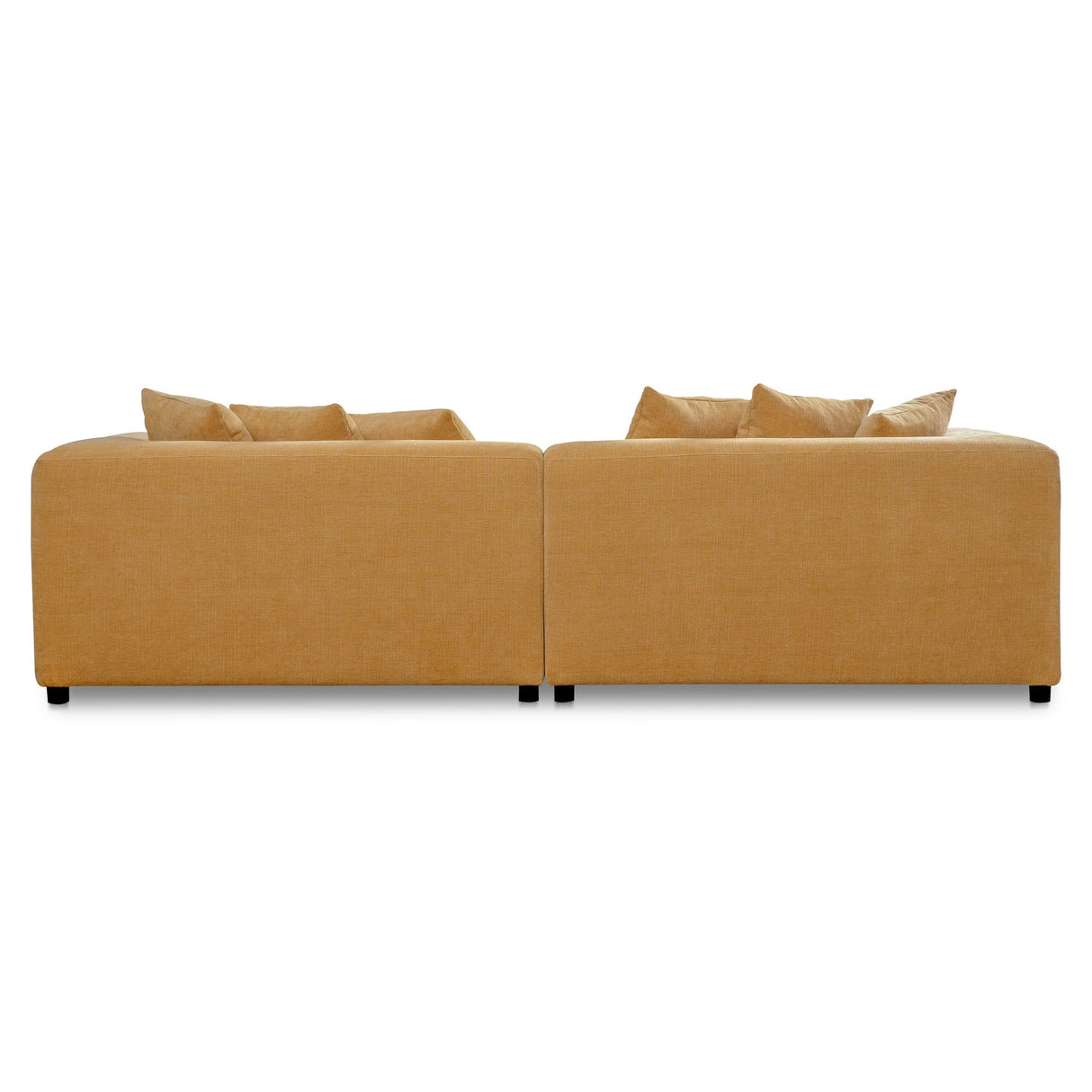 Davie Golden Yellow Sofa by Moe's Home at Eve Furniture