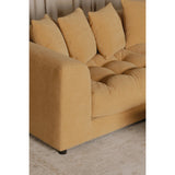 Davie Golden Yellow Sofa by Moe's Home at Eve Furniture