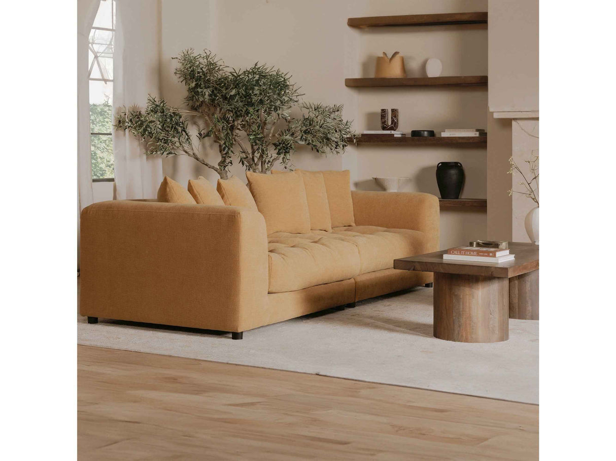 Davie Golden Yellow Sofa