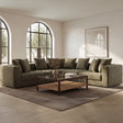 Davie Olive Classic L Modular Sectional by Moe's Home at Eve Furniture