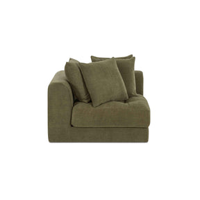 Davie Olive Corner Chair by Moe's Home at Eve Furniture