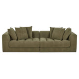 Davie Olive Modular Sofa by Moe's Home at Eve Furniture