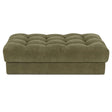 Davie Olive Ottoman