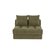 Davie Olive Slipper Chair by Moe's Home at Eve Furniture