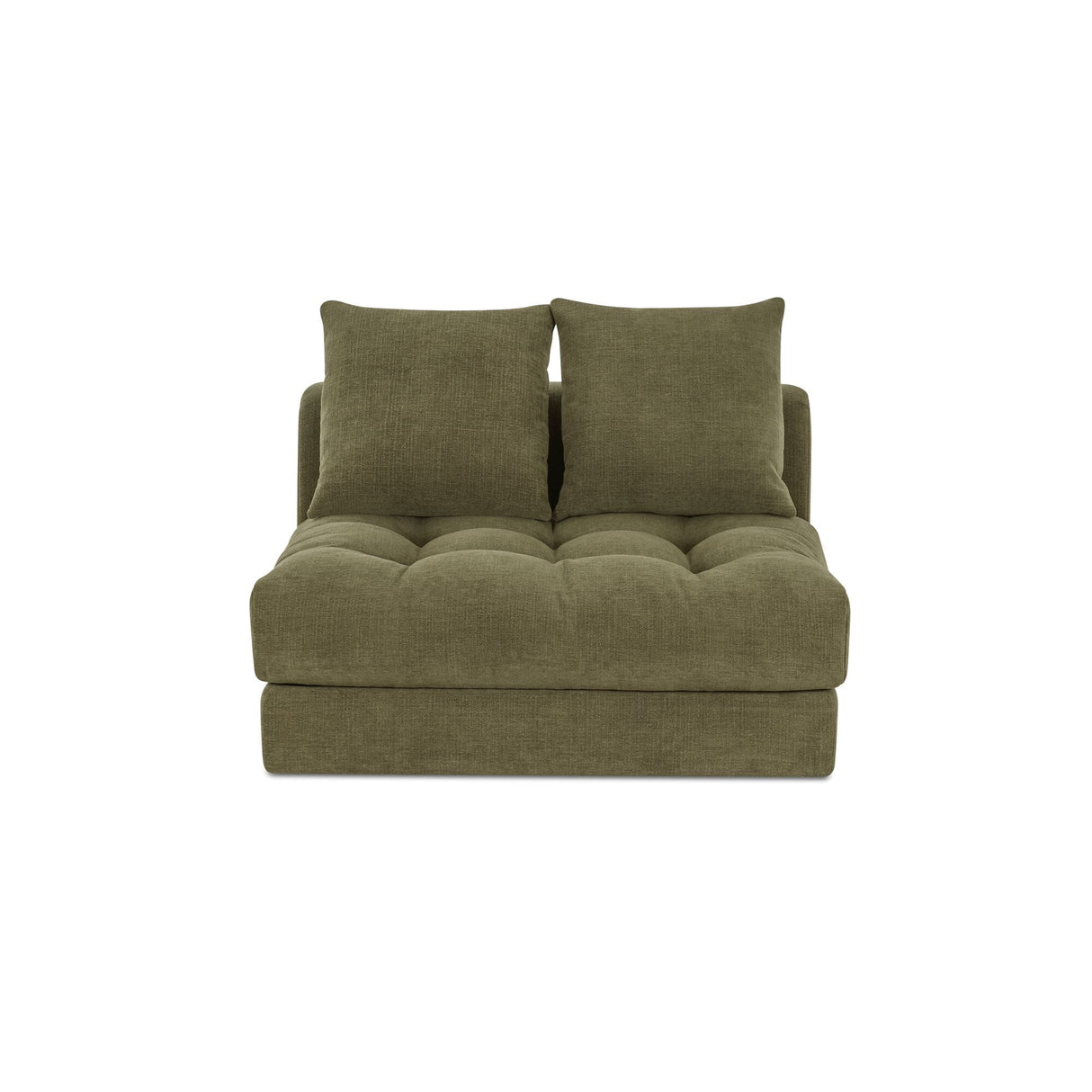 Davie Olive Slipper Chair by MOES at Eve Furniture