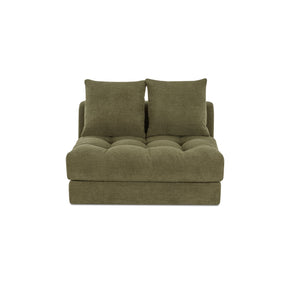 Davie Olive Slipper Chair by MOES at Eve Furniture