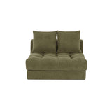 Davie Olive Slipper Chair by Moe's Home at Eve Furniture