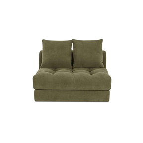 Davie Olive Slipper Chair by Moe's Home at Eve Furniture