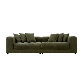 Davie Sofa Olive by Moe's Home at Eve Furniture