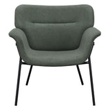 Davina Ivy Upholstered Flared Arms Accent Chair